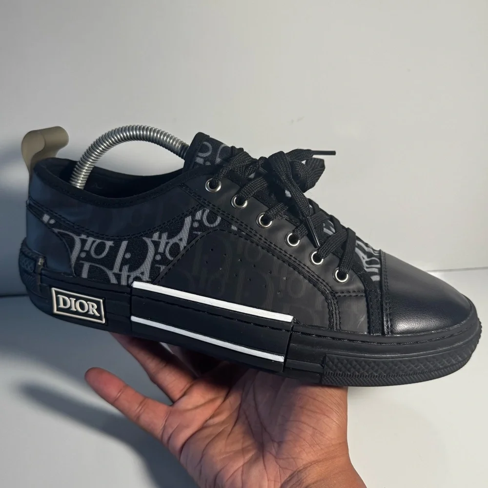Dior B23 Low “Dior Oblique - Black” EU Size 40 - Picture 8 of 12